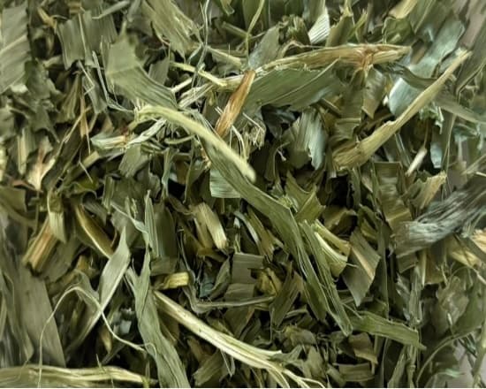 Dehydrated Napier Leaves